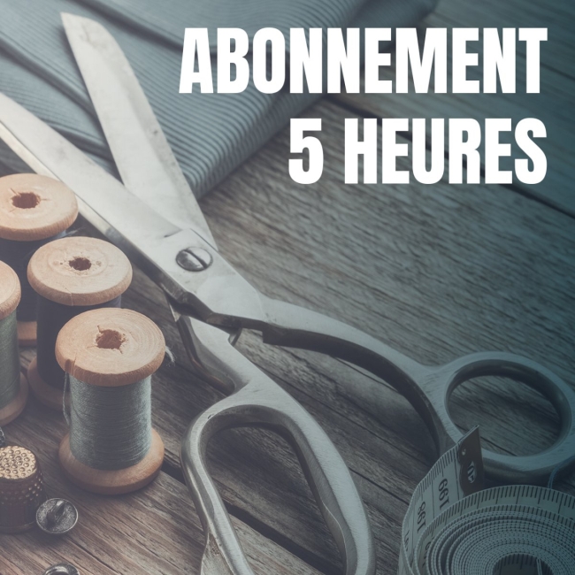 ABONNEMENT COUTURE 5 heures